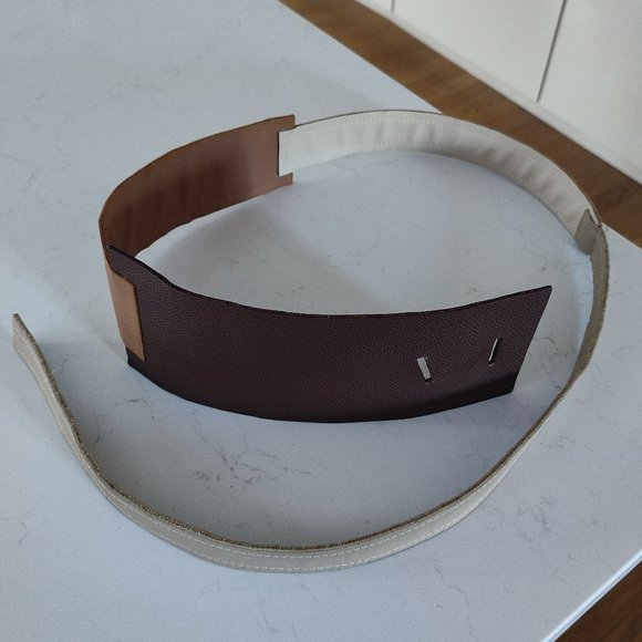 Leather belt